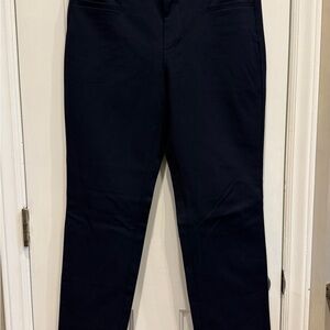 Banana Republic Navy Sloan Ankle Pants